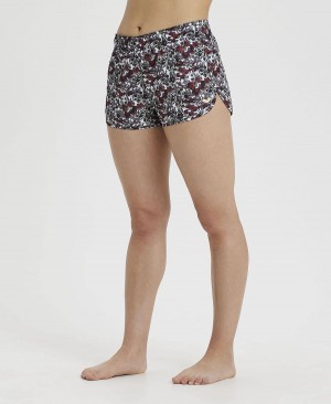 Arena Allover Beach Shorts Vinröda Olika Färger | UXH97K-587