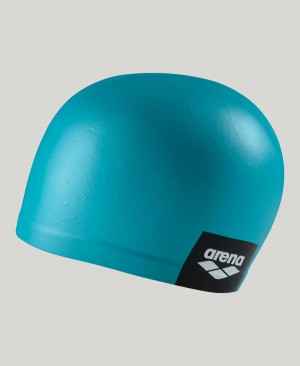 Arena Logo Moulded Silikon Badmössa Turkos | DHM22J-124