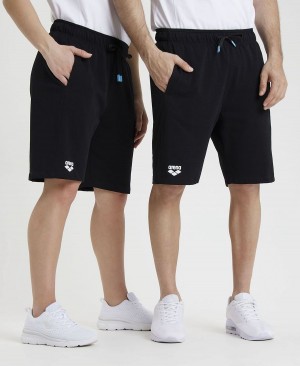 Arena Team Bermuda Solid Shorts Svarta | VSJ89W-623