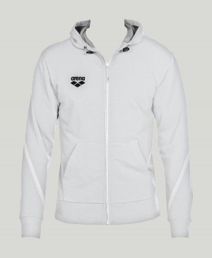 Arena Team Line Hooded Jacka Vita | OLE95N-855