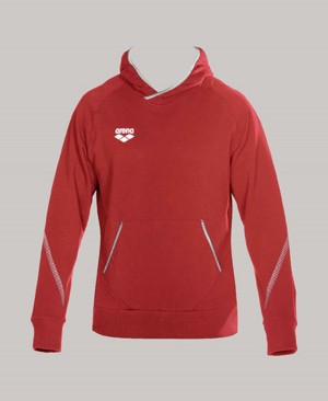 Arena Team Line Hoodie Röda | KYA78I-751