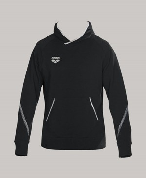 Arena Team Line Hoodie Svarta | QXL29G-308