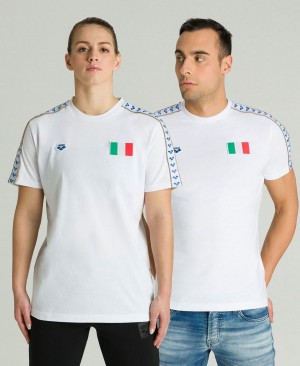 Arena Team Nations T-Shirt Vita | HWZ87N-472