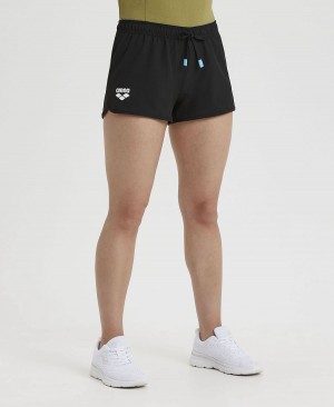 Arena Team Solid Shorts Svarta | OSU42H-638