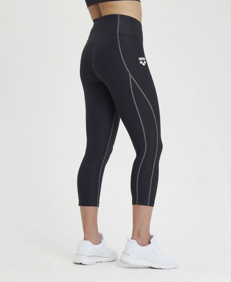 Arena 3/4 Panel Leggings Svarta | FLC35O-220