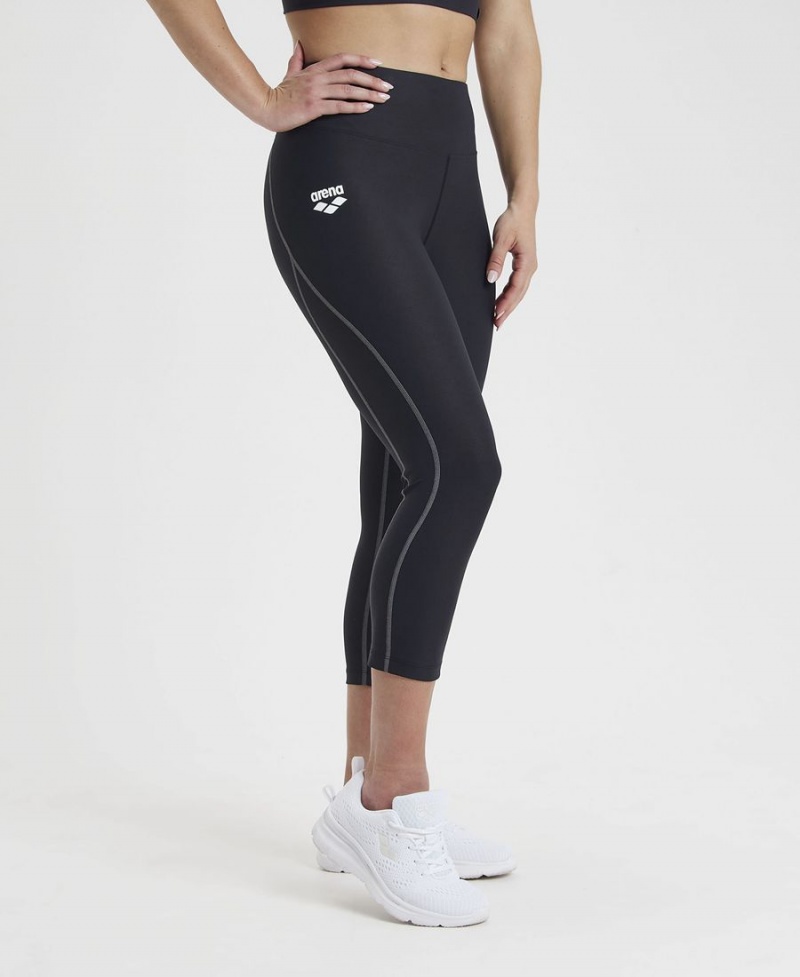 Arena 3/4 Panel Leggings Svarta | FLC35O-220