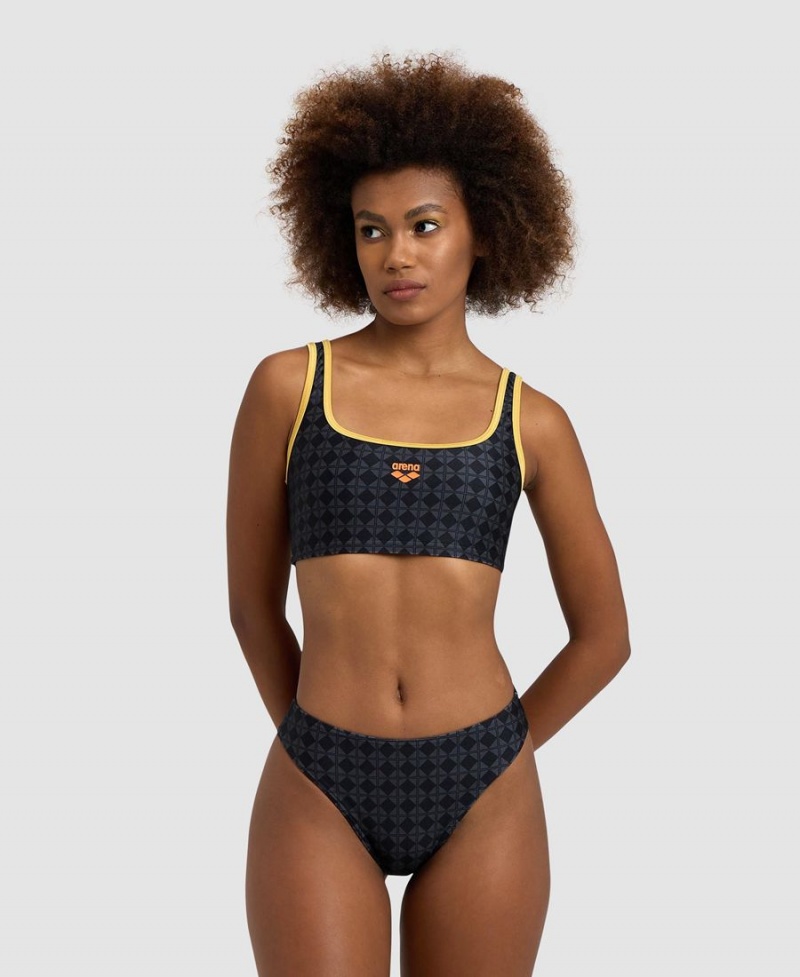 Arena 50th Anniversary Bralette Baddräkt Svarta Olika Färger | IKC87M-236