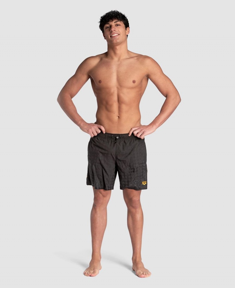 Arena 50th Anniversary Evo Beach Shorts Svarta Olika Färger | NTZ23V-649