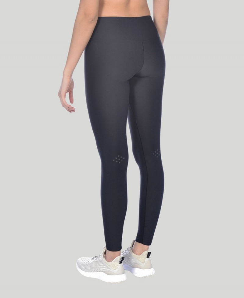 Arena A-One Long Leggings Svarta | XVV66X-447