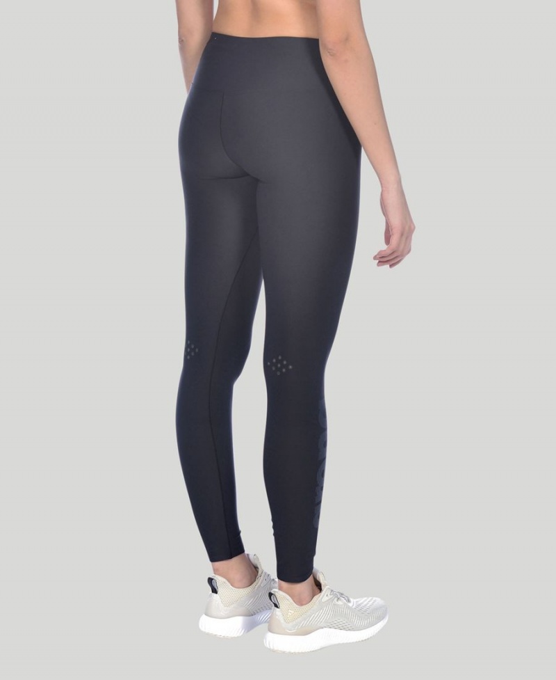 Arena A-One Long Leggings Svarta | XVV66X-447