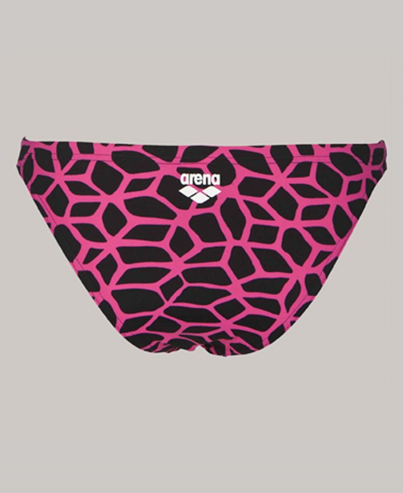 Arena Carbonics Bikiniunderdel Svarta Rosa | QFM29V-461