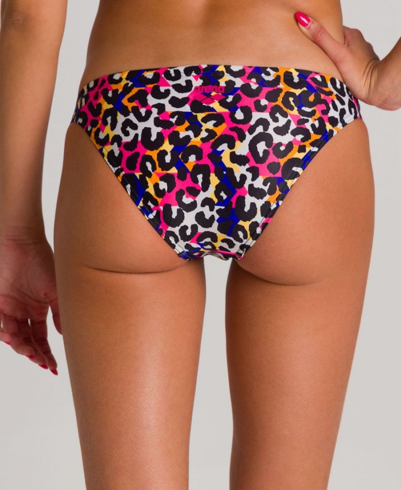 Arena Cheeta Heat Bikiniunderdel Rosa Olika Färger | ELF83T-003