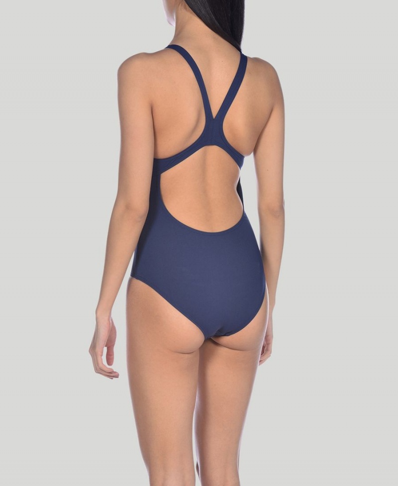 Arena Diagonal Stripe Swim Pro Baddräkt Marinblå Röda Blå | DLC12J-240