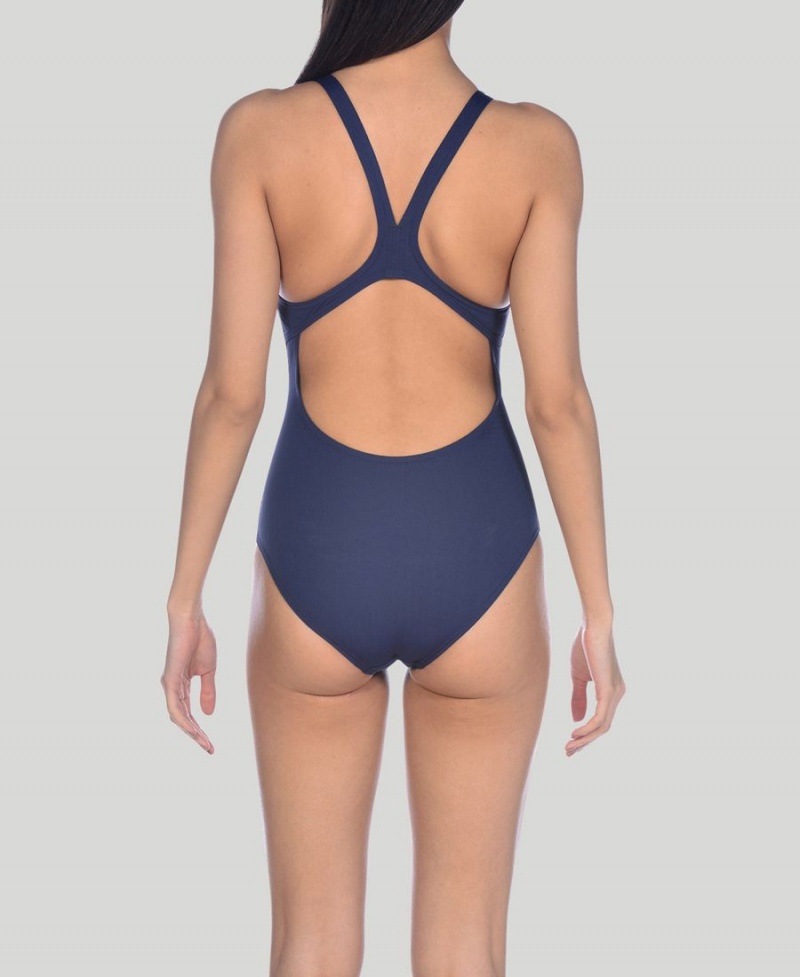 Arena Diagonal Stripe Swim Pro Baddräkt Marinblå Röda Blå | DLC12J-240