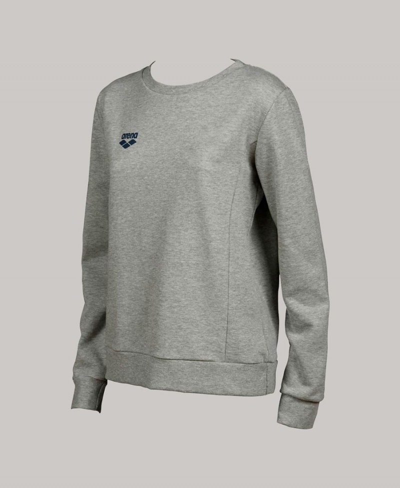 Arena Essential Crew Sweatshirt Grå | ZWX94S-817