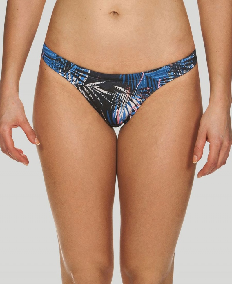 Arena Floral Allover Bikiniunderdel Marinblå Olika Färger | XAF73O-379