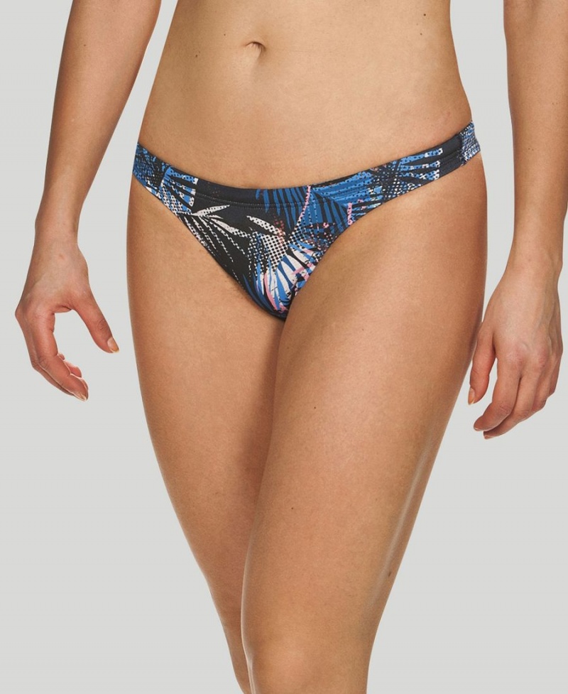 Arena Floral Allover Bikiniunderdel Marinblå Olika Färger | XAF73O-379