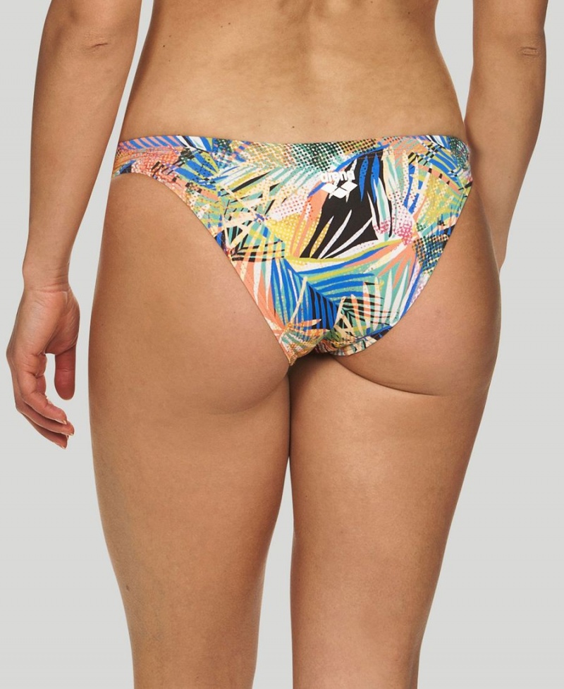 Arena Floral Allover Bikiniunderdel Svarta Olika Färger | NDG01Y-820