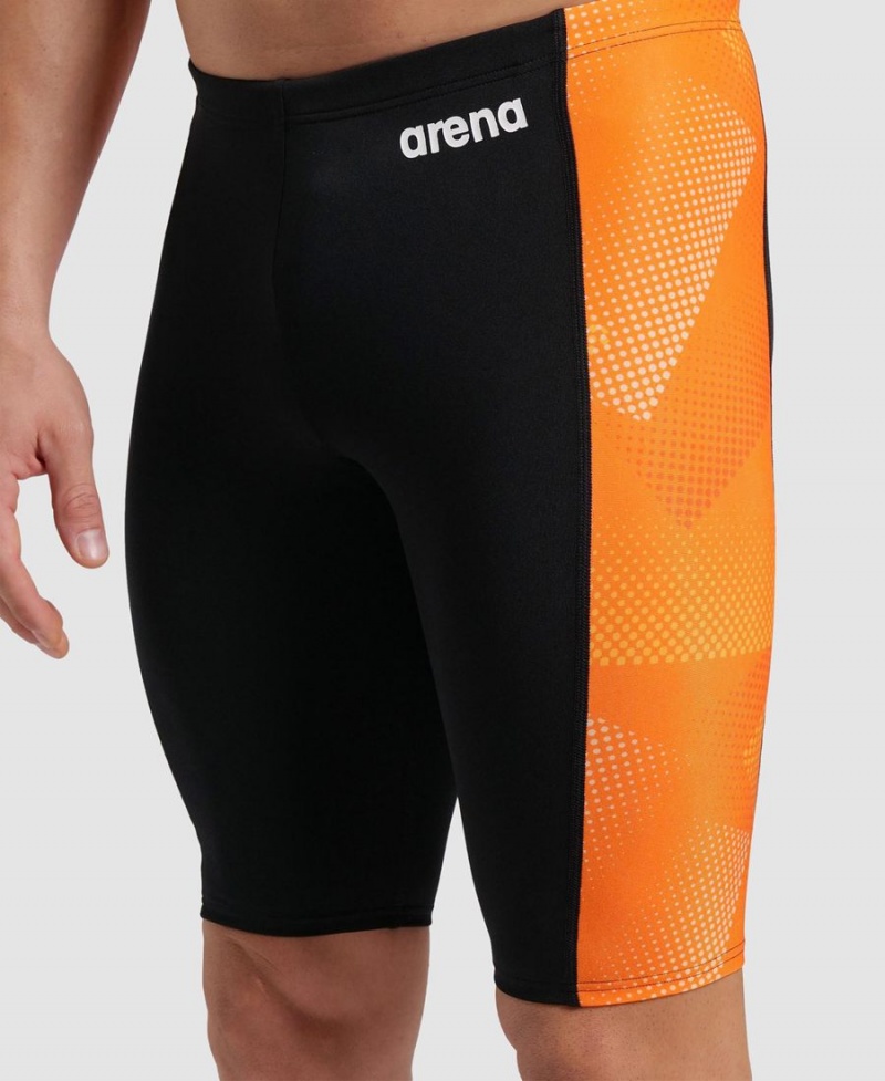 Arena Halftone Jammer Svarta Orange | OKO42G-222