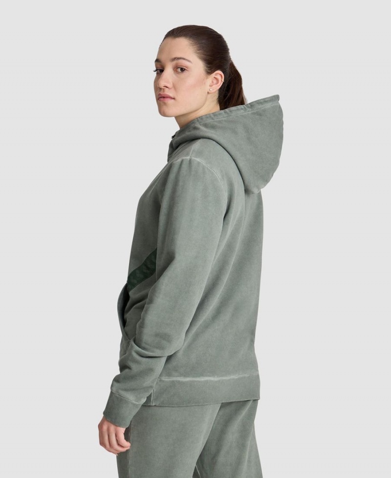 Arena Icons Hooded Jacka Gröna | ZRL40Y-190