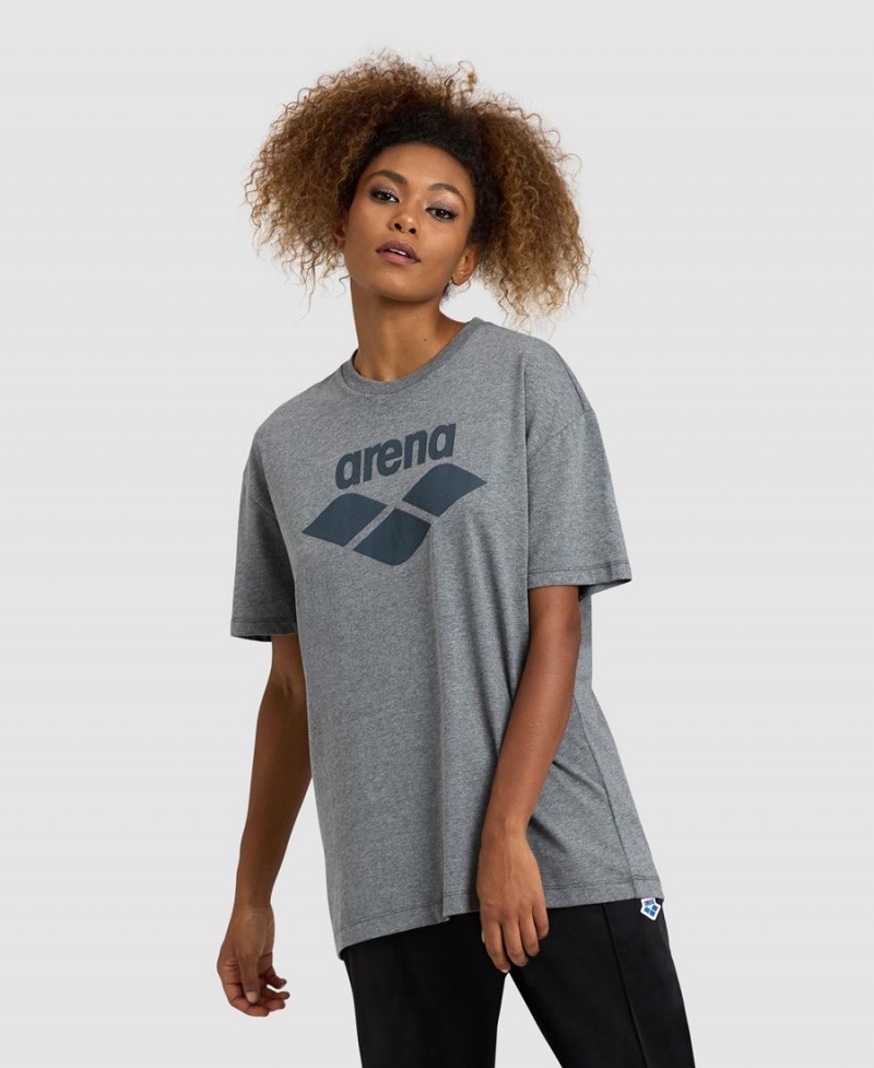 Arena Icons T-Shirt Grå | IYY62K-402