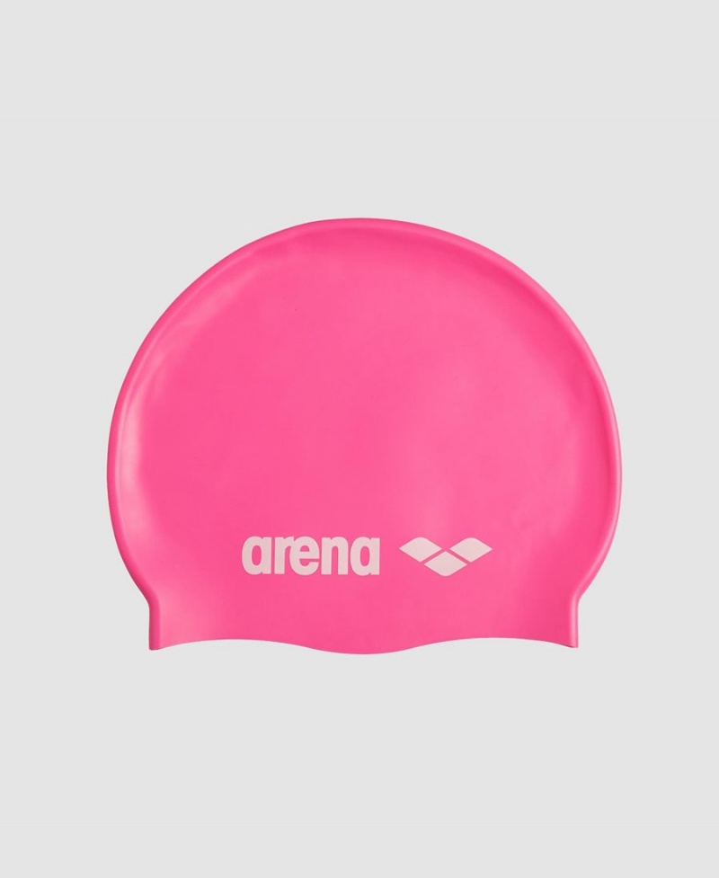 Arena Klassiska Silikon Badmössa Rosa | BED32U-770