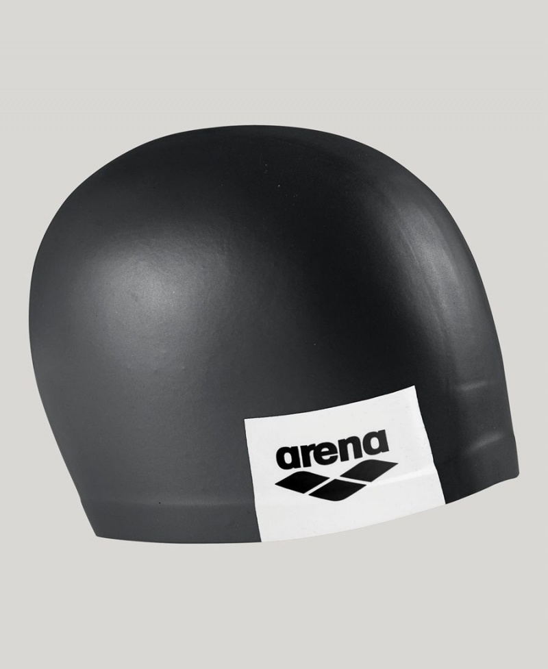 Arena Logo Moulded Silikon Badmössa Svarta | YYW43W-120