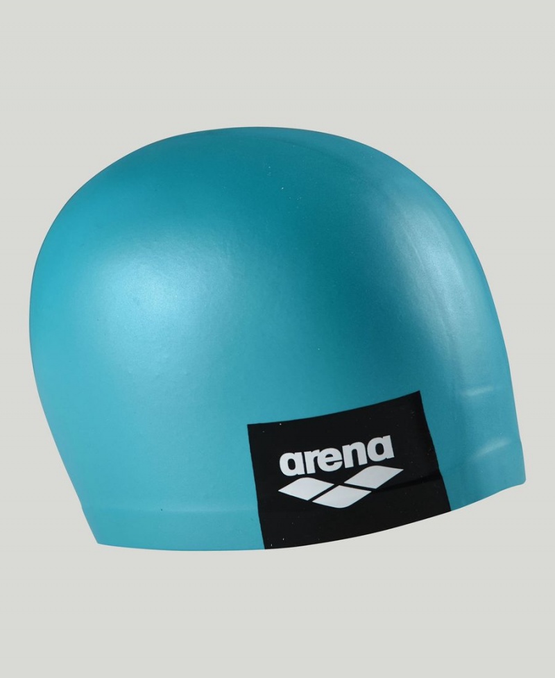 Arena Logo Moulded Silikon Badmössa Turkos | DHM22J-124