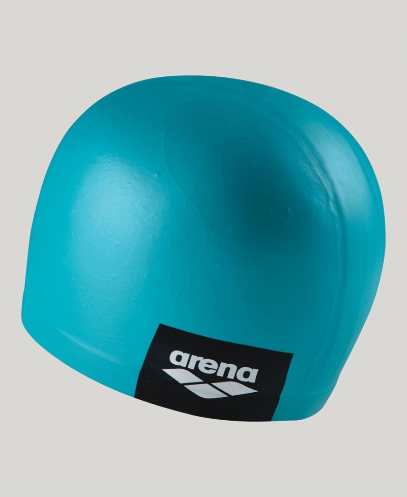 Arena Logo Moulded Silikon Badmössa Turkos | DHM22J-124