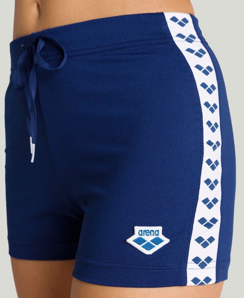 Arena Lorella Team Shorts Marinblå Vita | TWY98X-458