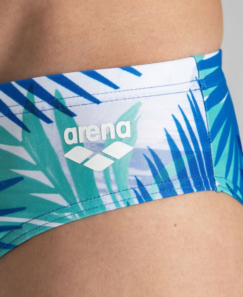 Arena Palm Print Simbyxor Marinblå Olika Färger | BBL00Z-654