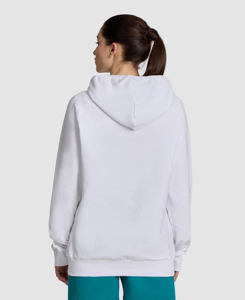 Arena Planet Vatten Hooded Sweatshirt Vita | SPB90U-112