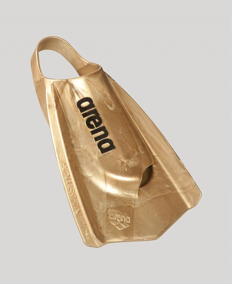 Arena Powerfin Pro Team Colors Simfötter Guld | FBD91T-496