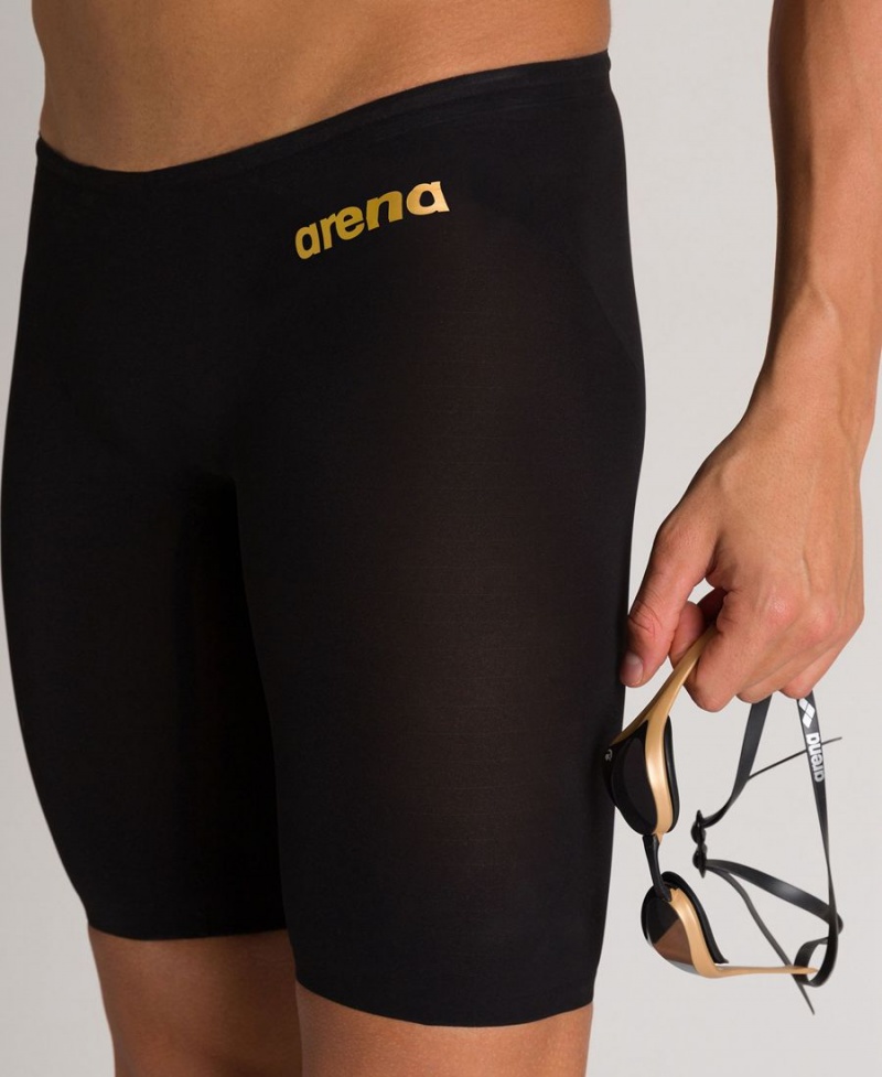 Arena Powerskin Carbon Air 2 Jammer Svarta Guld | UQZ22X-896