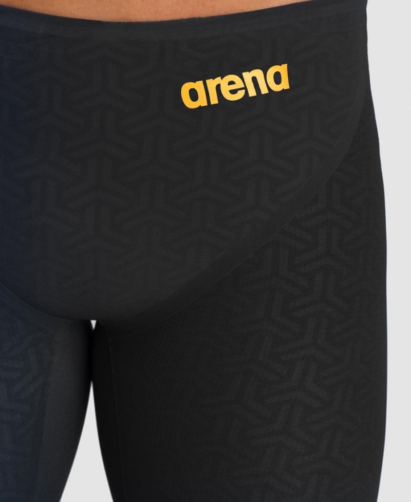 Arena Powerskin Carbon Glide Jammer Svarta Guld | QVR99H-955