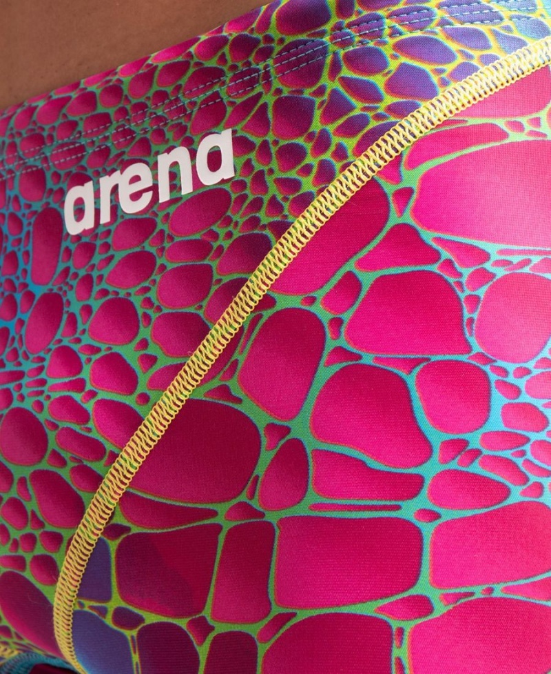 Arena Powerskin ST Next Eco Limited Edition Jr Jammer Rosa Gröna Olika Färger | VFU11I-255