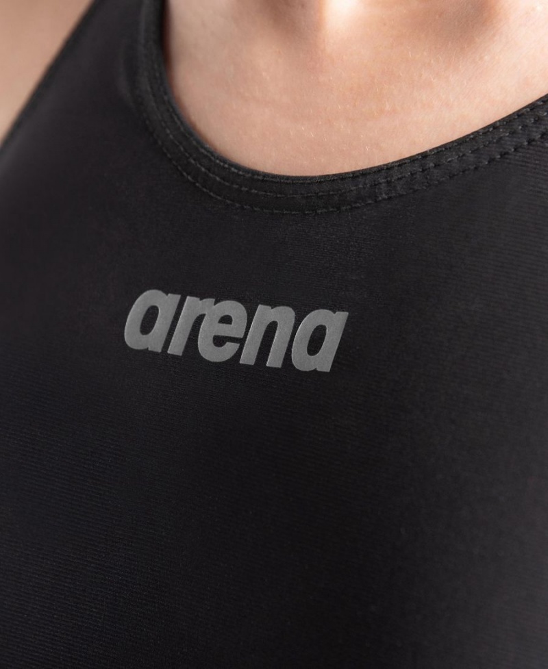 Arena Powerskin ST Next Eco Open Back Tävlingsbaddräkt Svarta | JSH55P-176