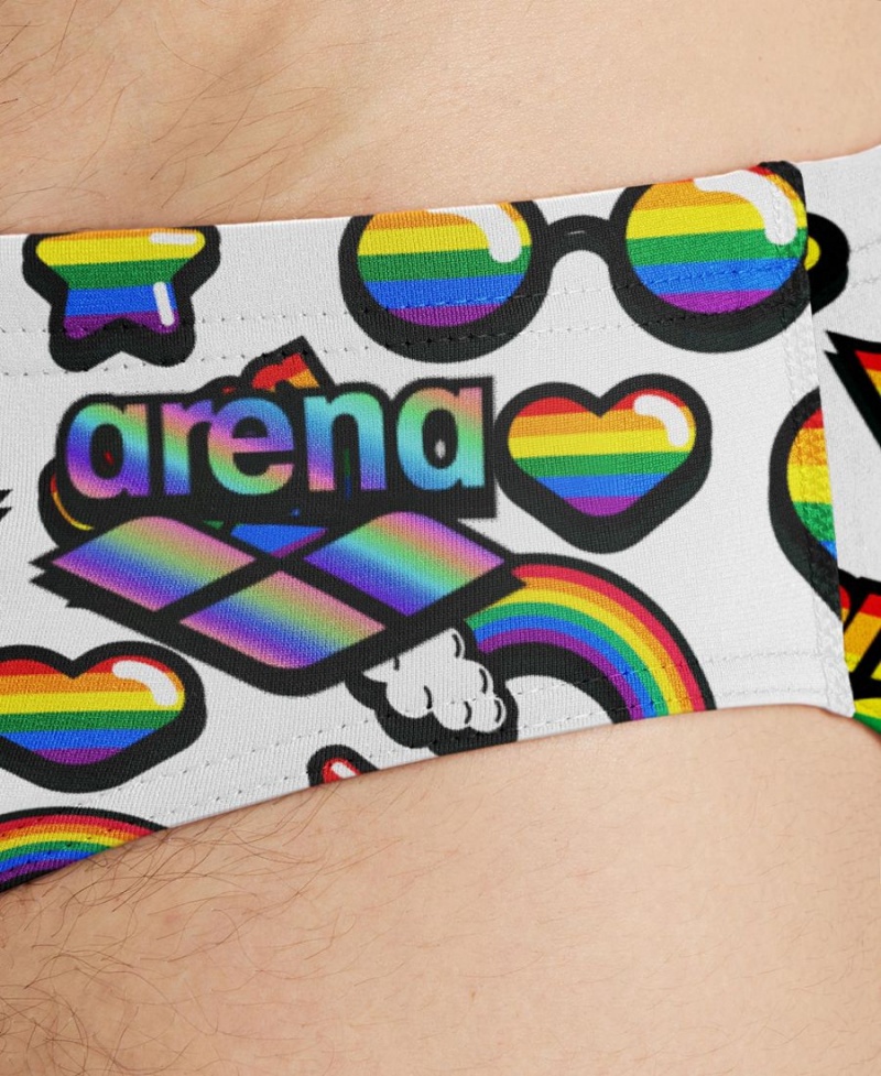 Arena Pride Print of the Month Simbyxor Vita Olika Färger | PDB84T-857