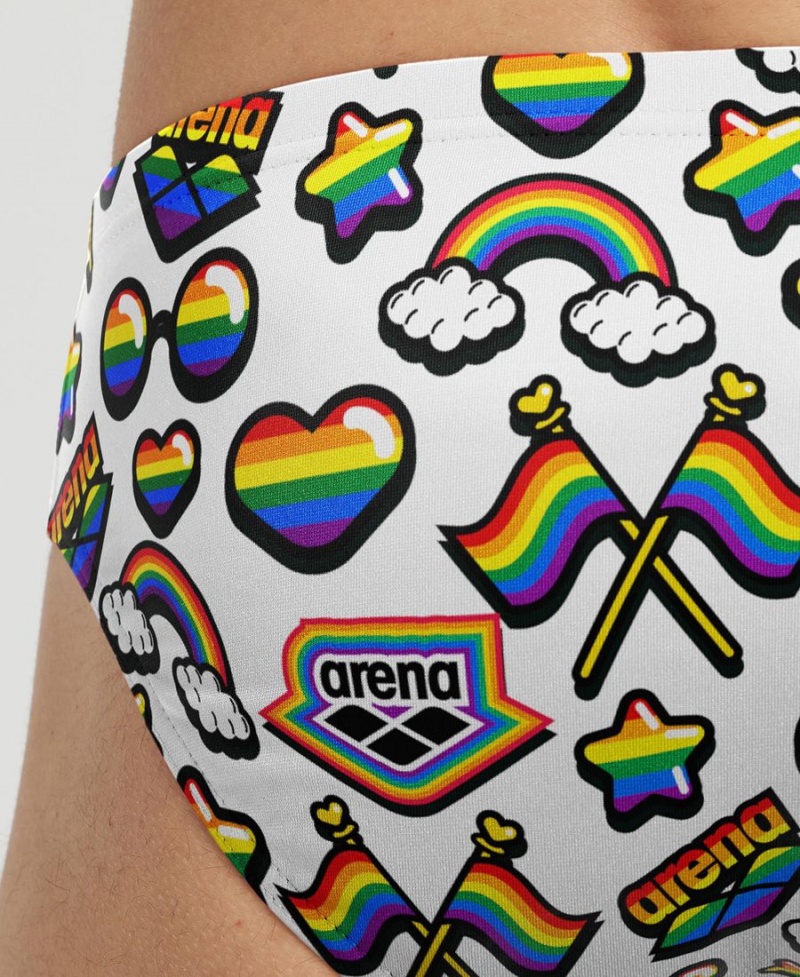 Arena Pride Print of the Month Simbyxor Vita Olika Färger | PDB84T-857