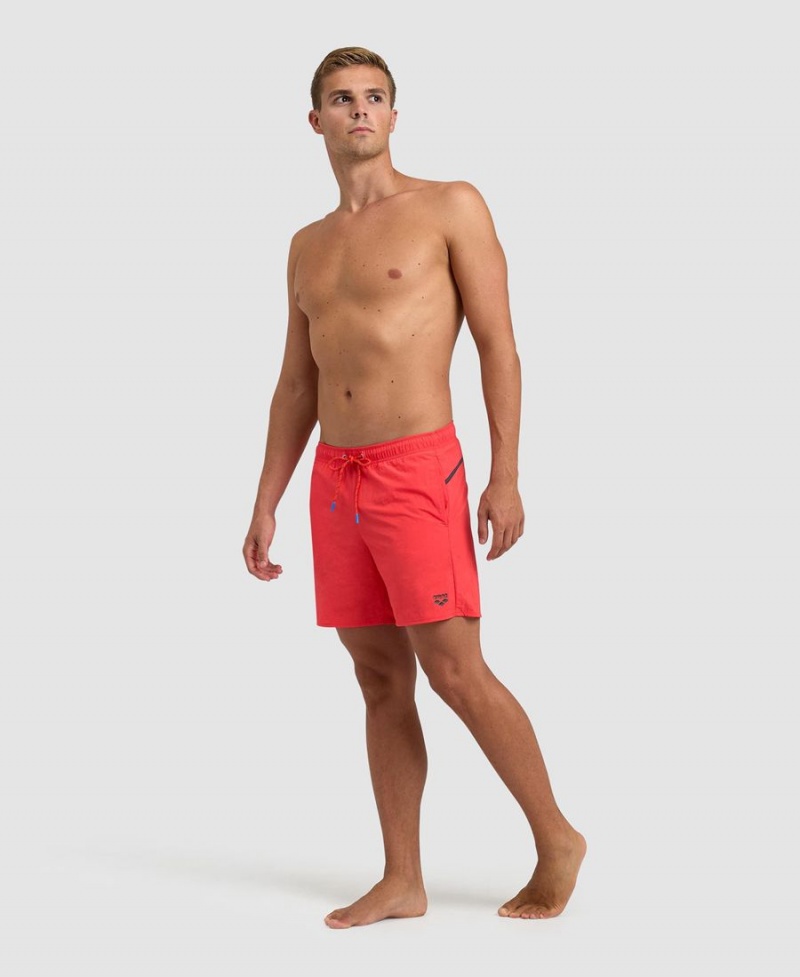 Arena Pro Beach Shorts Röda Olivgröna | BRJ13C-218