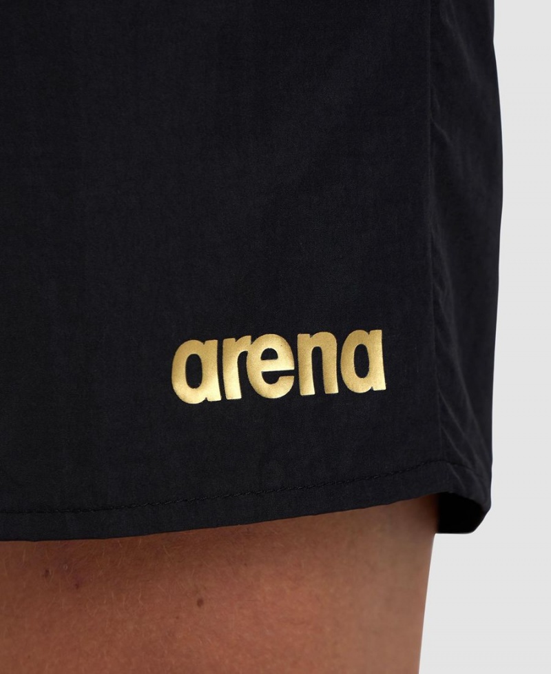 Arena Pro Beach Shorts Svarta Guld | FAC77S-768