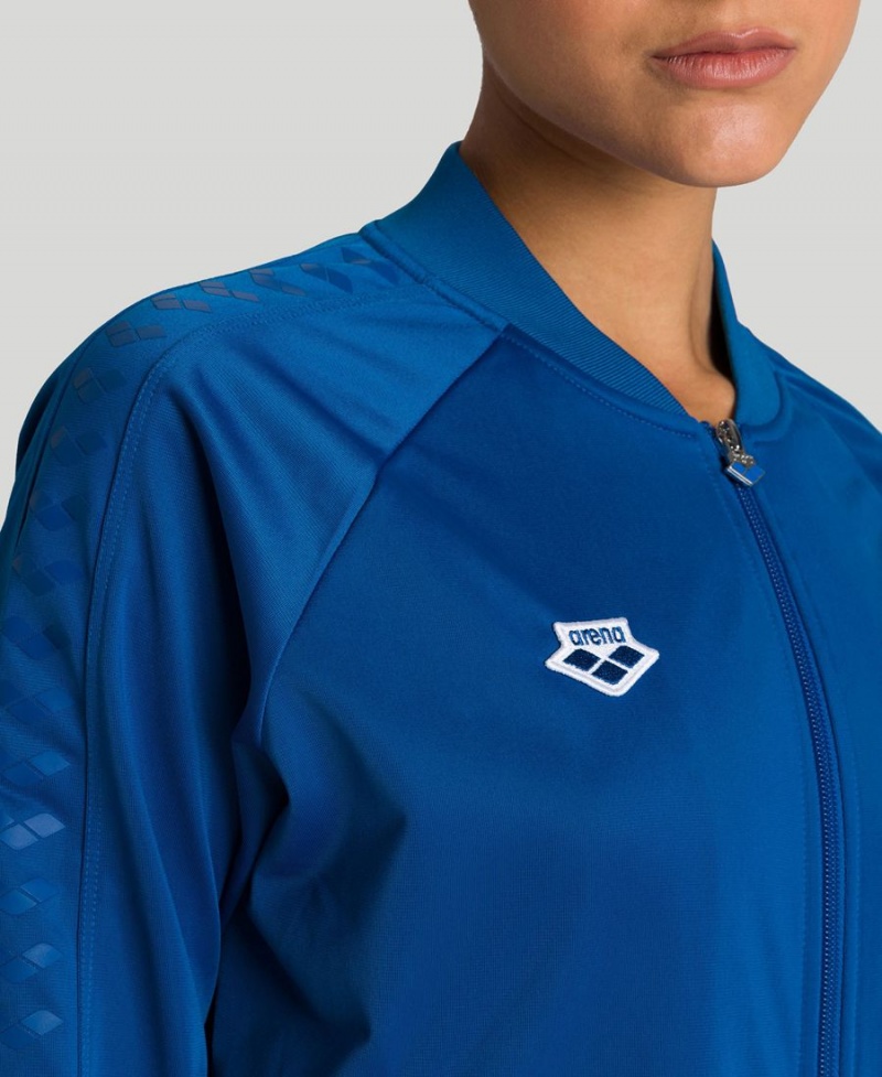 Arena Relax IV Team Full-Zip Jacka Blå | DIF48K-124