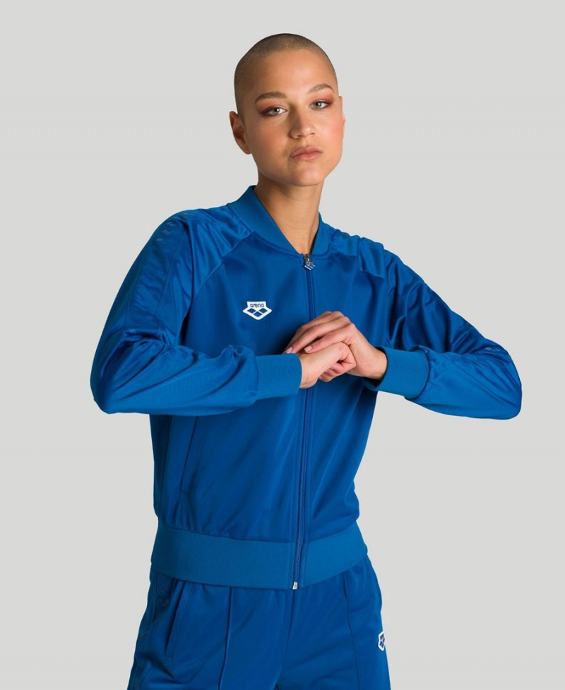 Arena Relax IV Team Full-Zip Jacka Blå | DIF48K-124