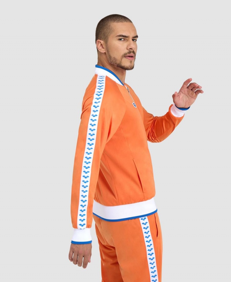 Arena Relax IV Team Full-Zip Jacka Orange Vita | LGM53K-108