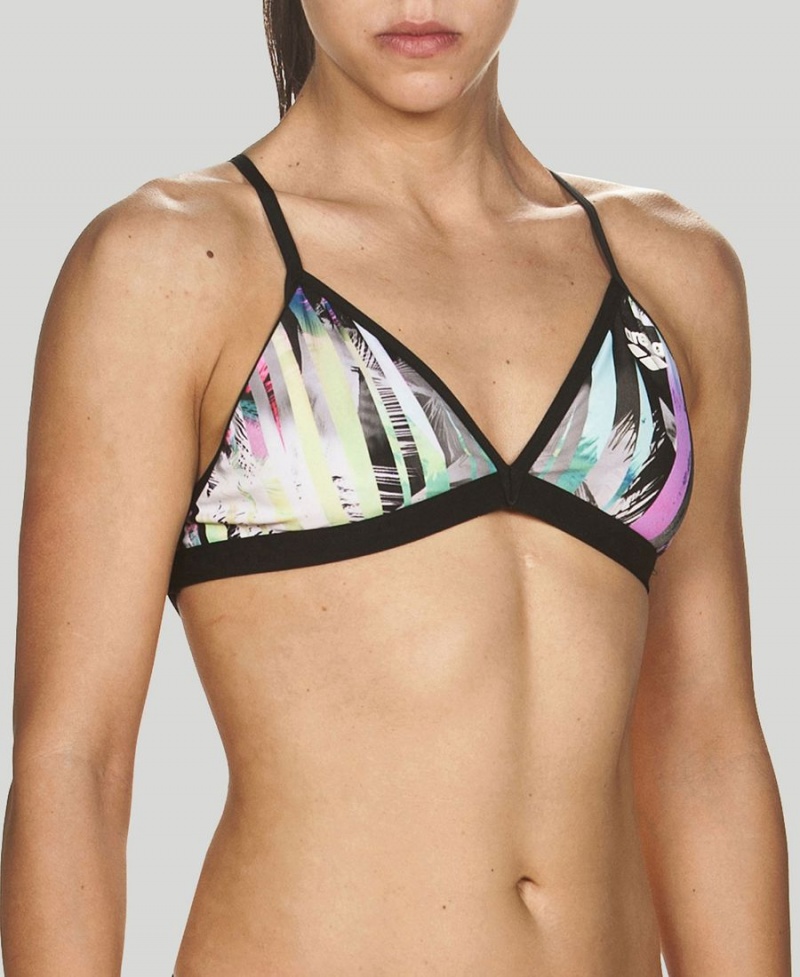 Arena Riviera Tie Back Bikiniöverdel Svarta Olika Färger | SSV16X-581