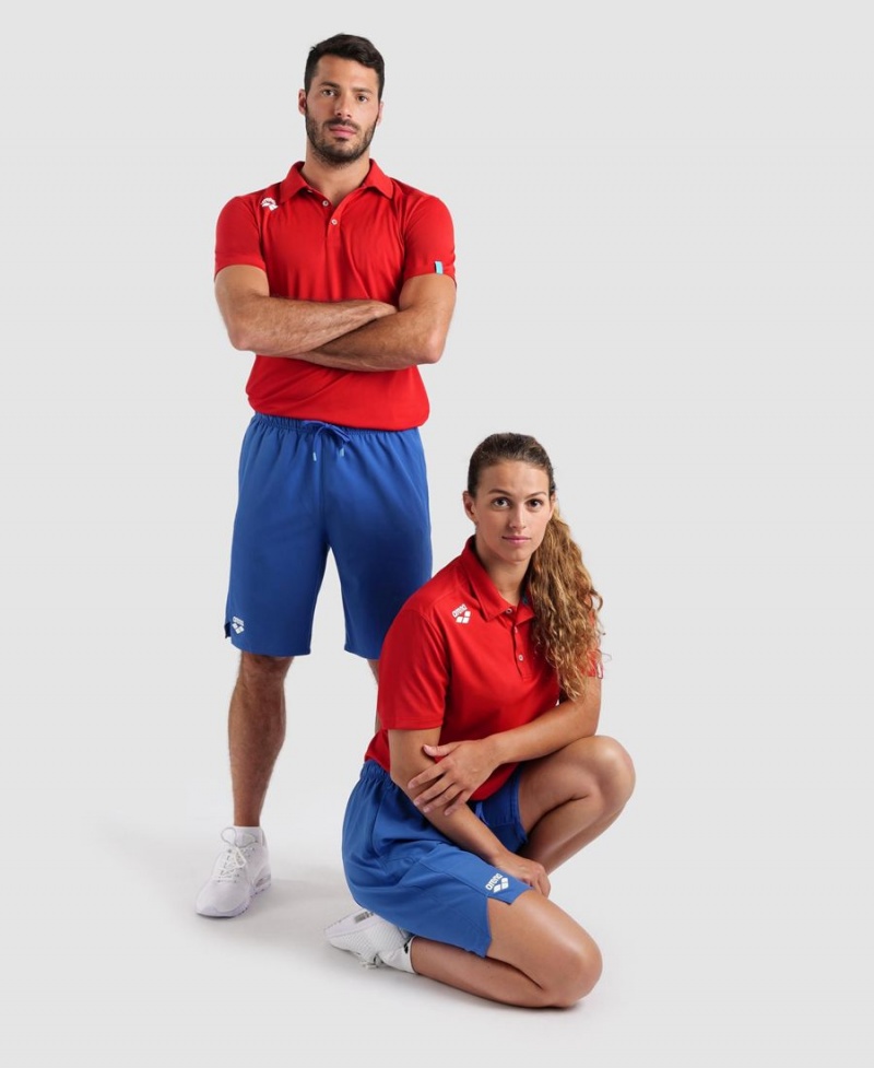 Arena Team Bermuda Shorts Blå | GRM82X-727