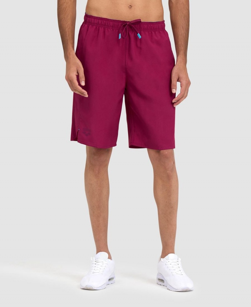 Arena Team Bermuda Shorts Vinröda | OZC25Q-772