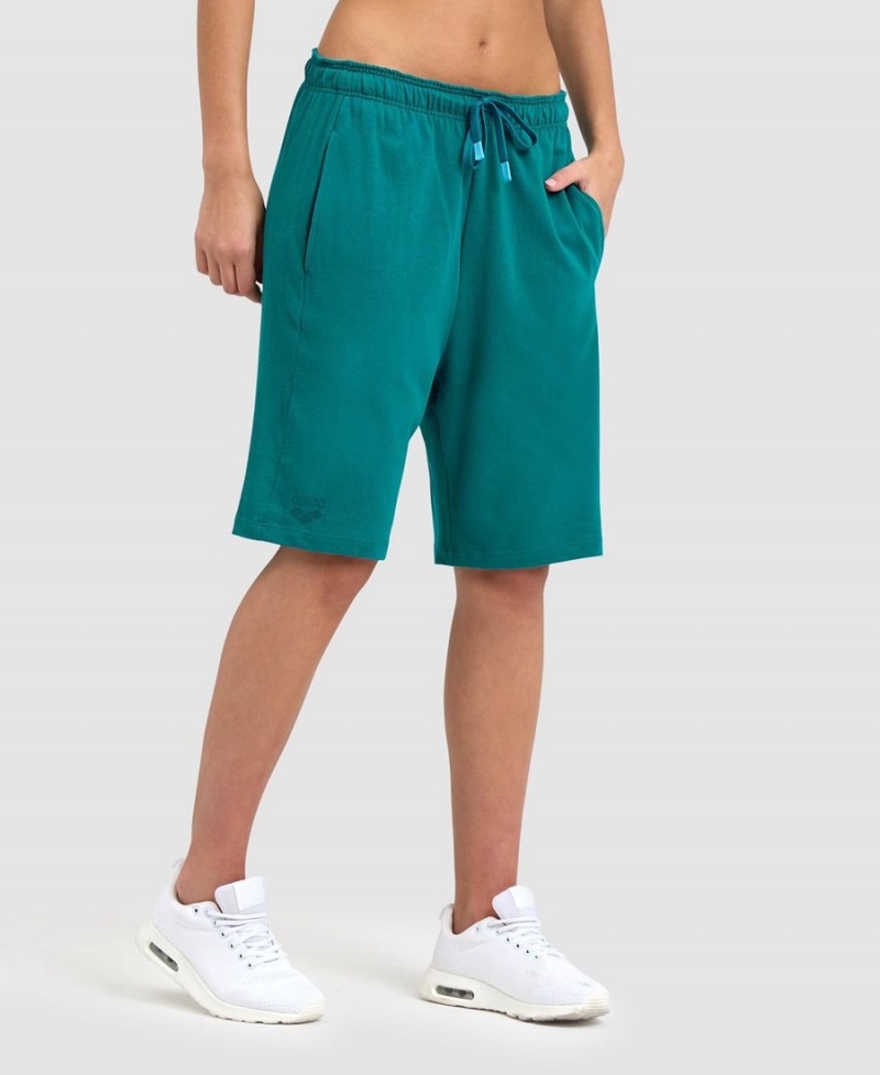 Arena Team Bermuda Solid Shorts Gröna | PLE25W-448