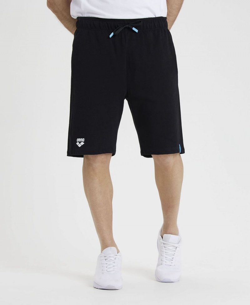 Arena Team Bermuda Solid Shorts Svarta | OZJ38M-903