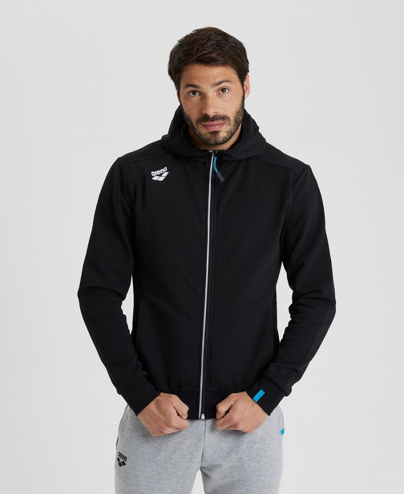 Arena Team Hooded Panel Jacka Svarta | OKT29Y-509